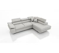 Robin Inspire Saturn Premium Kingston Canapé d'angle avec Fonction Couchage, Coffre de lit et Coussins, canapé d'angle Autonome en Forme de L, appuie-têtes réglables et rembourrages