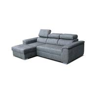 Robin Inspire Silver Canapé d’Angle Convertible L Argent Gauche