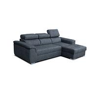 Robin Inspire Silver Canapé d’Angle Convertible L Gris Droit