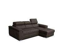 Robin Inspire Silver Canapé d’Angle Convertible L Marron Droit
