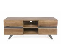 ROBIN - Meuble TV en bois L 160 Marron