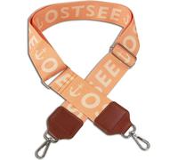 Robin Ruth carabinier ceinture boho orange crème polyester cuir OGG001JO