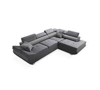 Robin Saturn Canapé d'angle avec Une Fonction de Couchage Un Canapé-lit avec Une Caisse pour la Literie Un Canapé d'angle en L Indépendant Différentes Couleurs