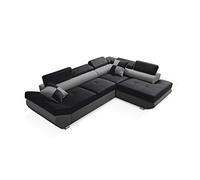 Robin Saturn Canapé d'angle avec Une Fonction de Couchage Un Canapé-lit avec Une Caisse pour la Literie Un Canapé d'angle en L Indépendant Différentes Couleurs