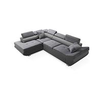 Robin Saturn Canapé d'angle avec Une Fonction de Couchage Un Canapé-lit avec Une Caisse pour la Literie Un Canapé d'angle en L Indépendant Différentes Couleurs