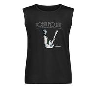 Robin Trower at The BBC 1973-1975 Anime Mens Unisex Sleeveless T-Shirt Graphic Print Vests Top Black Tank Tee L