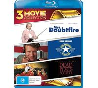 Robin Williams 3 Movie Pack (Mrs Doubtfire / Good Morning Vietnam / Dead Poet's Society) [Blu-ray]