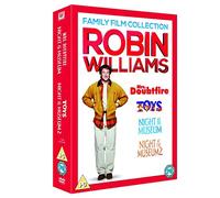 Robin Williams 4 Movies Collection: Mrs. Doubtfire + Toys + Night at the Museum + Night at the Museum 2 (4-Disc Box Set) (Slipcase Packaging + Fully Packaged Import)