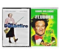 Robin Williams Fun Family Pack - Disney Flubber & Mrs. Doubtfire Double Feature Movie set