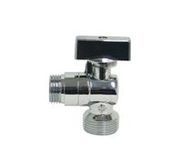 Robinet 1/4 Tour Machine A Laver Mâle (15/21) 1/2"" - Mâle 3/4"" (20/27)