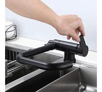 Robinet 3 Voies Cuisine Osmoseur Pliable Laiton Pivotant Multifonction Mitigeur Cuisine 3 Voies-Le Noir