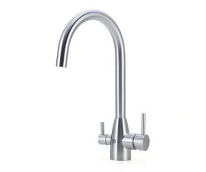Robinet 3 voies en inox Stella