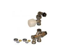 Giacomini - Robinet 4 voies R436/1TG 1/2 x 16 - GIACOMINI : R436IX043