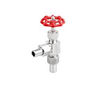 Robinet à aiguille coudé soudé en acier inoxydable, 1 pièce(DN10 OD14MM,316)
