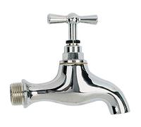 Robinet à bec lisse M 3/8" Laiton chromé Watts industrie