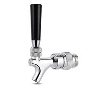 Robinet à bière, Équipement de brassage à domicile Convertisseur contrôle débit filetage 1-1/8-8 Robinets bière pression Kit robinet fût Outils