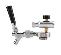 Robinet à bière, Équipement de brassage à domicile, robinet distribution bière en acier inoxydable for mini fûts 2 L/3,6 L/4 L