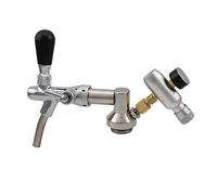 Robinet à bière, Équipement de brassage Mini Growler Distributeur Robinet avec régulateur CO2 Chargeur fût for maison 2L 4L 5L Outils bière(Type 1)