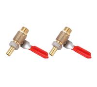 Robinet à bille,Accessoires pour compresseurs d'air,Robinet à bille 1/4,Robinet à bille en acier inoxydable,Mini robinet à bille,Poignée de robinet à bille