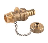 Robinet à bille de vidange, vis, 1/2", F-Comfort ZSN1