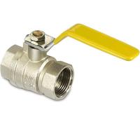 Robinet à bille en laiton avec poignée en acier 13 mm en vrac