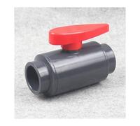 Robinet à bille for aquariums et culture hydroponique - Connecteur en PVC durable for l'irrigation du jardin et le traitement de l'eau, 1 pièce(ID40mm)