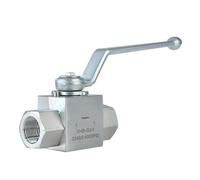 Robinet à bille hydraulique résistant à la corrosion, filetage interne en acier inoxydable KHB-G, 1 pièce, 1/8 "1/4" 1/2 "1" 2 "(1/2")