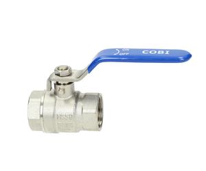 Robinet à boisseau à passage intégral - diff. tailles pour conduite d'alimentation en eau