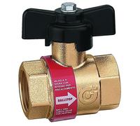 327500 Robinet à tournant sphérique CALEFFI 3/4"- BALLSTOP avec clapet anti-retour intégré