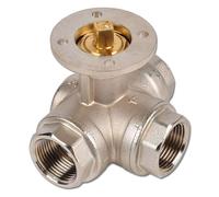 Robinet à boisseau spherique à 3 voies en L G1-1/2'', laiton ISO-Top 40bar - BL3BAL