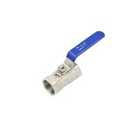 Robinet à boisseau sphérique basse pression en acier inoxydable 304 BSPT 1/2", 3/4", 1", 2", DN15, DN20, DN25, DN32, DN40, DN50, 1 pièce(1-1/2")