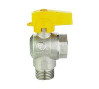 Robinet à boisseau sphérique de robinet 1/2" » m/équipes en place 331 pour le gaz de ville/gaz naturel/gaz liquide