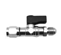 Robinet à boisseau sphérique droit pour bombe gaz R32 1/2 F x 5/16 M