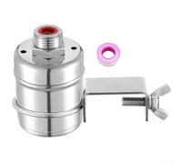 Robinet à boisseau sphérique en acier inoxydable 304 pour contrôle automatique du niveau d'eau dans les systèmes de stockage d'eau résidentiels et industriels (clip latéral large)