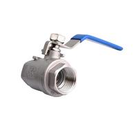 Robinet À Boisseau Sphérique En Acier Inoxydable Avec Filetage BSP 1/2", 3/4", 1", 2", DN15, DN20, DN25, DN32, DN40, DN50(2-1/2",BSP)