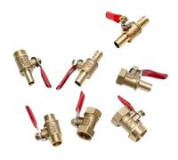 Robinet À Boisseau Sphérique En Laiton 1/8 1/4'' 3/8'' 1/2'' Filetage Femelle/mâle Connecteur De Vanne En Laiton Raccord De Tuyau En Cuivre Adaptateur Coupleur(As picture11)