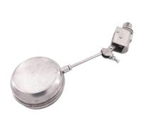 Robinet à boisseau sphérique en laiton 3 voies, Robinet à flotteur bille en acier inoxydable 304 for réservoir d'eau DN15 résistant aux hautes températures