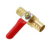 Robinet à boisseau sphérique en laiton haute performance pour arrêt de conduite d'eau et de gaz (12 mm)