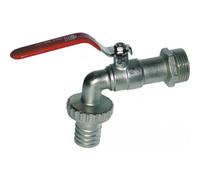 Robinet à boisseau sphérique entrée Ø 20/27 RAN Ø 20/27 avec tétine Ø 19 EZFITT