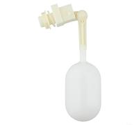 Robinet à boisseau sphérique flottant en plastique 30,5 cm réglable pour aquarium et systèmes d'osmose inverse avec valve ABS et flotteur en PE