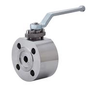 Robinet à boisseau sphérique haute pression ultra-mince en acier inoxydable 304 Q71F-16P Robinet à boisseau sphérique à bride serrée DN25PN64(DN40PN25)