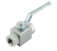 Robinet à boisseau sphérique hydraulique avec flotteur 1 pièce en acier au carbone, assure une étanchéité maximale dans des conditions de haute pression jusqu'à 500 bar (NPT 3-4")
