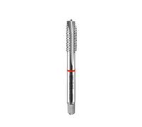 Robinet à cannelure spirale Robinet à pointe spirale cercle rouge T2829 M1.4 M1.6M2 M6 M8M10M12, robinet de machine en aluminium et acier inoxydable(M7X1)