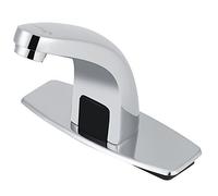 Robinet à capteur automatique sans contact en alliage de zinc et laiton de qualité supérieure pour cuisine et salle de bain, installation facile, idéal pour un usage domestique et commercial, design