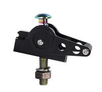 Robinet à dégagement rapide pour vélo pliant, boucle C adaptée à Aline Cline Pline, verrouillage rapide à haute efficacité, déverrouillage de la charnière, boucle C (Noire)