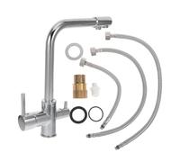 Robinet à Deux Poignées Double Pulvérisateur pour Évier la Cuisine Rv
