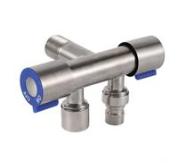 Robinet à double commande pour une distribution d'eau pratique (A)