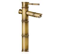 Robinet à double usage à double usage vintage pour les toilettes et le bassin, conception accrue avec caractéristique résistante aux éclaboussures - robinets de ménage du modèle noir