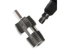 Robinet à filetage interne pour tuyau en plastique - 1/2 pouce | Outil de coupe de filetage de, plomberie, ouvre-fil, robinet de tuydau, outil de fixation de perceuse électrique pour PPR PP