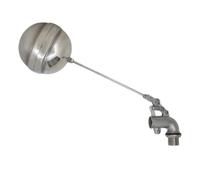 Robinet à flotteur à bille DN15-DN50, 1 pièce, en acier inoxydable, coudes métalliques for niveau de liquide, robinet à flotteur pratique for piscine(20)